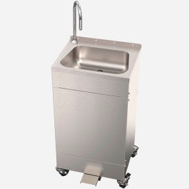 Acorn Eco Portable Sink Tank Supply & Waste 22 Gauge Type 304 Stainless Steel #4 Satin Finish EPS1010-F11