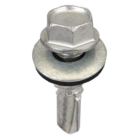 Sheet Metal Screw, #9 x 2-1/2 in, Plain Metal 250 PK MPN:SW-L1478G250