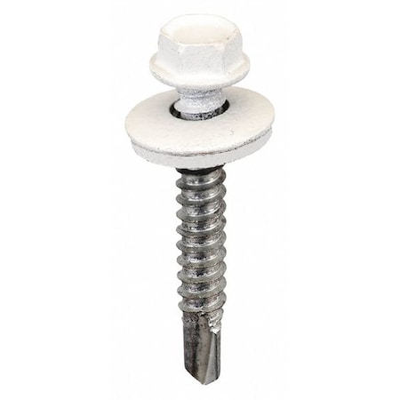 Sheet Metal Screw, #12 x 3/4 in, Painted Metal 250 PK MPN:SW-MM1212W250