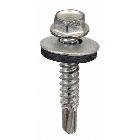 Sheet Metal Screw, #9 x 3 in, Painted Metal 250 PK MPN:SW-MM1214G250