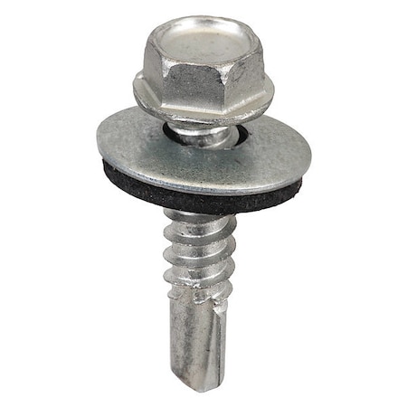 Sheet Metal Screw, #9 x 3 in, Painted Metal 250 PK MPN:SW-MM121G250