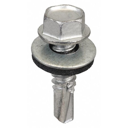 Sheet Metal Screw, #14 x 1 in, Metal 250 PK MPN:SW-MM141G250
