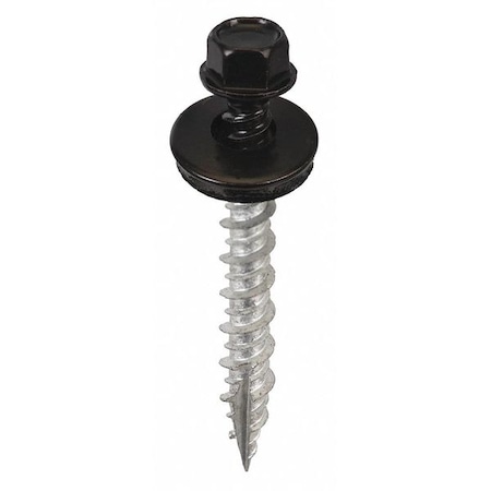 Metal to Wood Screws, #9, Metal 250 PK MPN:SW-MW15BK250