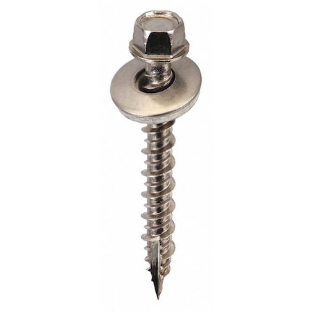 Wood Screw, #9, 1-1/2 in, Metal 250 PK MPN:SW-MW15SS250