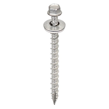 Metal to Wood Screw, #9, Metal 250 PK MPN:SW-MW25G250