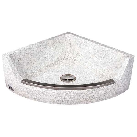 Corner Mop Sink 24 in x 24 in, 1, Terrazzo MPN:TCR-28