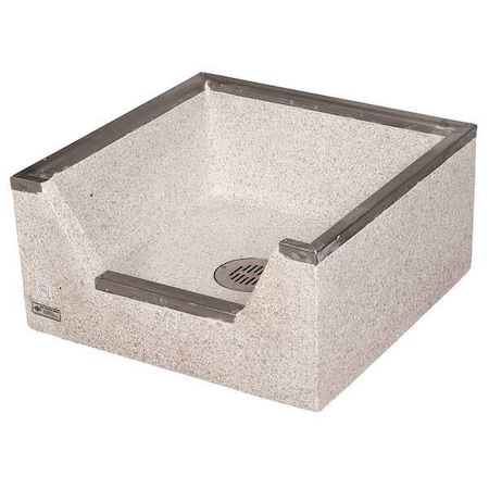 Mop Sink 20 in x 20 in, 1, Terrazzo MPN:TDF-24-SSC