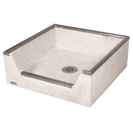 Mop Sink 28 in x 28 in, 1, Terrazzo MPN:TDF-32-SSC