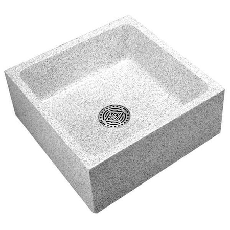 Mop Sink 20 in x 20 in, 1, Terrazzo MPN:TRH-242410