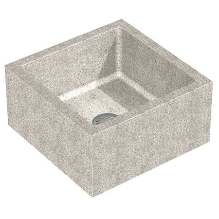 Mop Sink 20 in x 20 in, 1, Terrazzo MPN:TSH-24