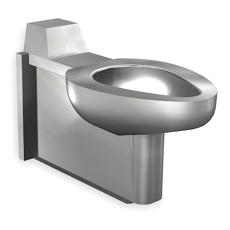 Prison Toilet, 1.6 gpf gpf, Not Applicable, Floor Mount, Stainless Steel MPN:1685-W-2