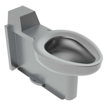 Prison Toilet, 1.6 gpf gpf, Not Applicable, Floor Mount, Stainless Steel MPN:2120-W-3-ADA-SPS