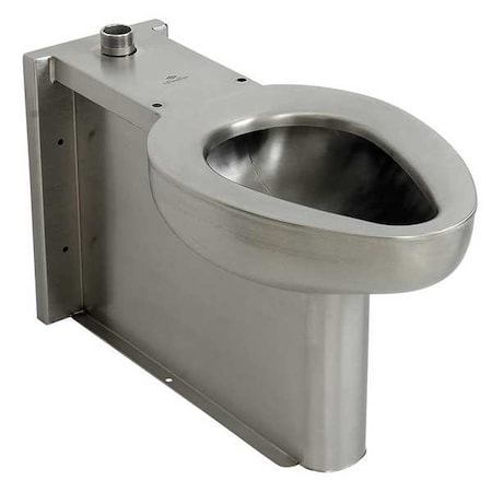 Prison Toilet, 1.28 gpf, 1.6 gpf, 3.5 gpf gpf, Not Applicable, Floor Mount, Stainless Steel MPN:R2115-T-2