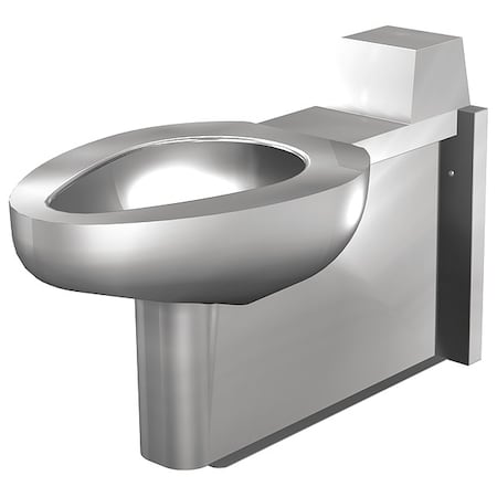 Prison Toilet, 1.28 gpf, 1.6 gpf, 3.5 gpf gpf, Not Applicable, Floor Mount, Stainless Steel MPN:R2115-W-2