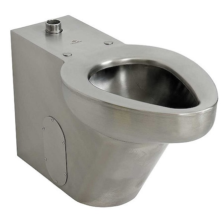 Prison Toilet, 1.28 gpf, 1.6 gpf, 3.5 gpf gpf, Not Applicable, Floor Mount, Stainless Steel MPN:R2141-T-3