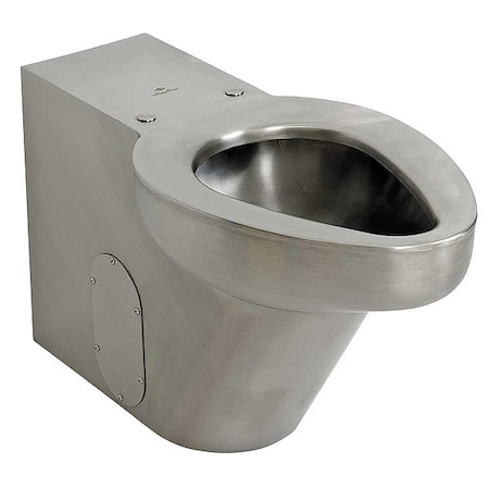 Prison Toilet, 1.28 gpf, 1.6 gpf, 3.5 gpf gpf, Not Applicable, Floor Mount, Stainless Steel MPN:R2141-W-3