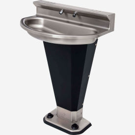 Acorn Engineering Company® Washfountain Eliptical 2 Stations Foot Operated 3402-2-F-VPB-MXTP