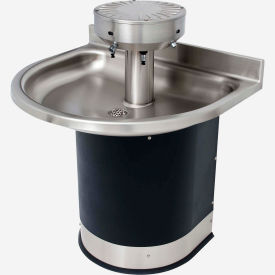 Acorn Engineering Company® Washfountain Semi-Circular 3 Stations Sensor Operated 3543-2-SO-DV-VPB-MXTP