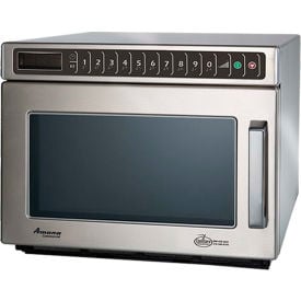 Amana® HDC212 Commercial Microwave 0.6 Cu. Ft. 2100 Watt Keypad HDC212
