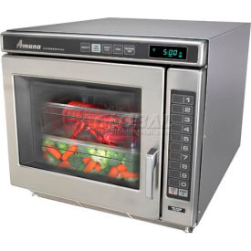 Amana® RC22S2 Commercial Microwave 1.0 Cu. Ft. 2200 Watt Keypad RC22S2