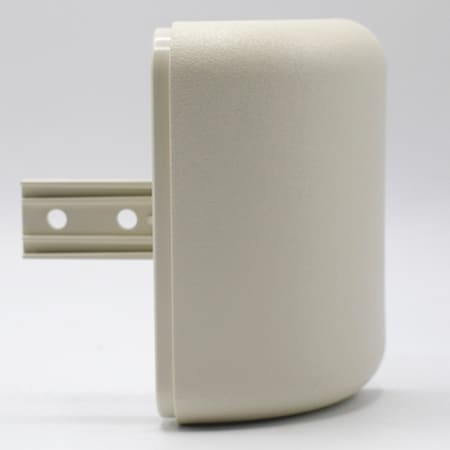 Handrail Return, PETG, Eggshell, 3 in L MPN:4CCAP100N