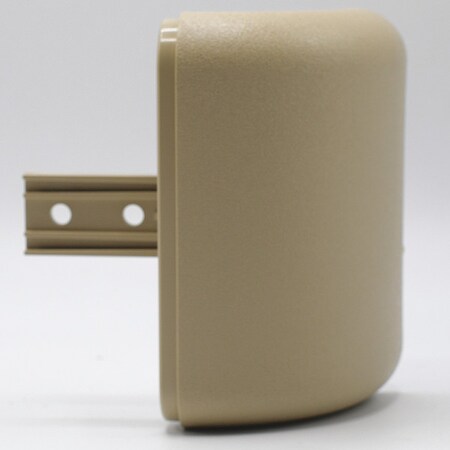 Handrail Return, PETG, Beige, 3 in L MPN:4CCAP103N