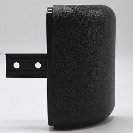 Handrail Return, PETG, Black, 3 in L MPN:4CCAP108N