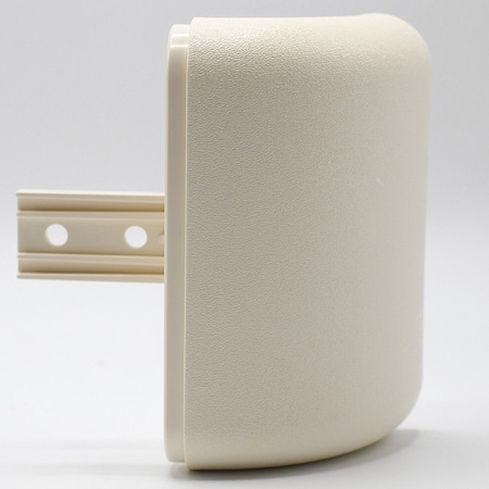 Handrail Return, PETG, Parchment, 3 in L MPN:4CCAP253N