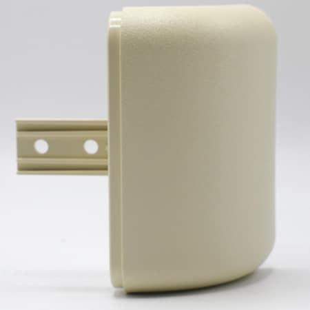 Handrail Return, PETG, Almond, 3 in L MPN:4CCAP920N