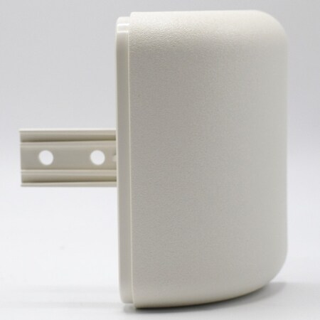 Handrail Return, PETG, Mission White MPN:4CCAP933N