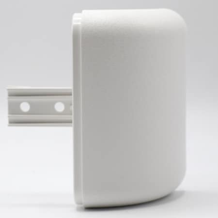 Handrail Return, PETG, White, 3 in L MPN:4CCAP949N