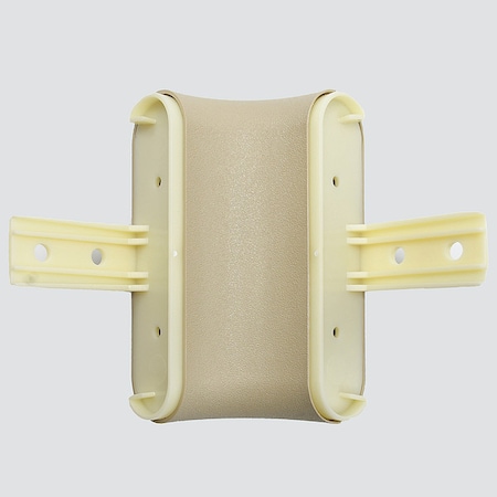 Handrail Corner, Beige, PETG, 5 1/2 in H MPN:4CIS103N