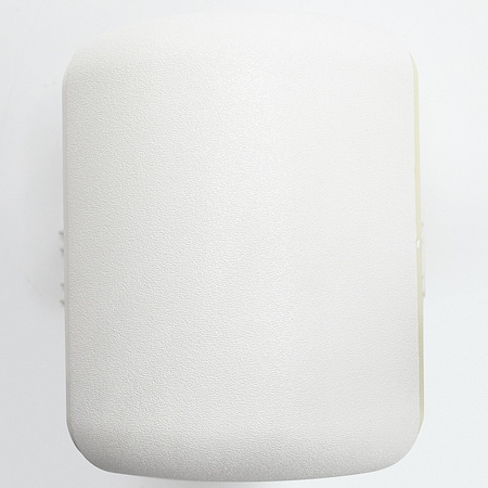 Handrail Corner, White, PETG, 5 1/2 in H MPN:4COS949N