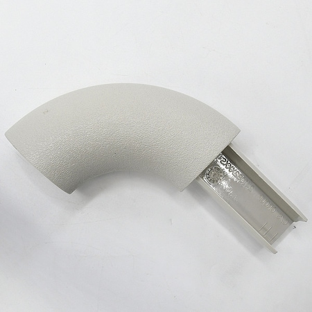 Handrail Return, Left, Driftwood, PETG MPN:6CCAPL262N