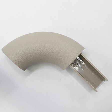 Handrail Return, Left, Oyster Gray, PETG MPN:6CCAPL929N