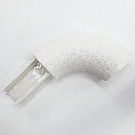 Handrail Return, Right, White, PETG MPN:6CCAPR949N