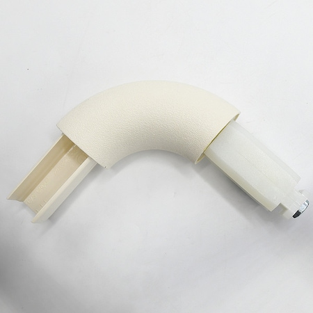Handrail Corner, Parchment, PETG, 1 1/2in H MPN:6CIS253N