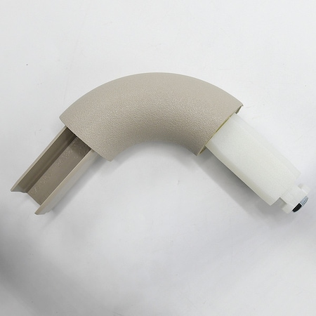 Handrail Corner, Oyster Gray, PETG, 1.5in H MPN:6CIS929N