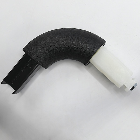 Handrail Corner, Black, PETG, 1 1/2 in H MPN:6COS108N