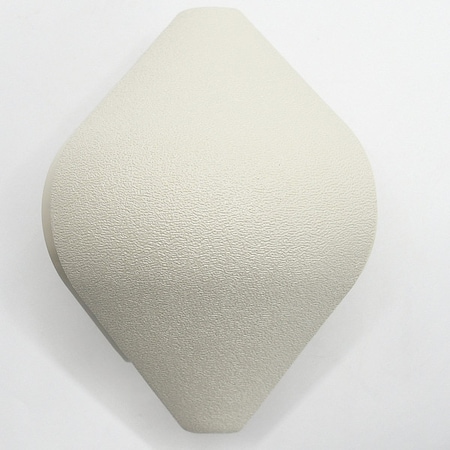 Corner, PETG, Eggshell, 4 in H, 2 in L MPN:BG10OS100N