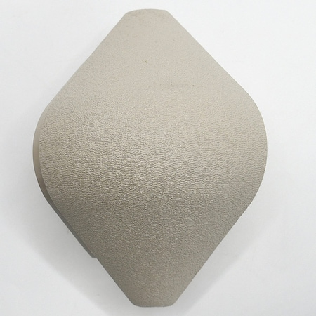 Corner, PETG, Oyster Gray, 4 in H, 2 in L MPN:BG10OS929N