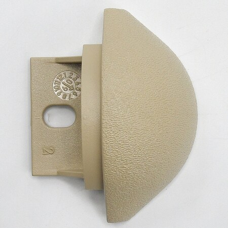 End Cap, PETG, Beige, 2 in L, 2 3/4 in H MPN:BG30CAP103N