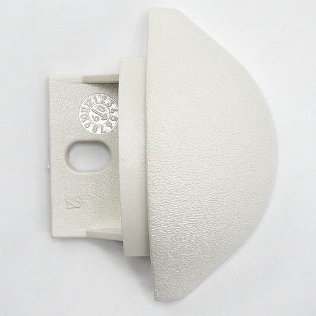 End Cap, PETG, Mission White, 2 in L MPN:BG30CAP933N