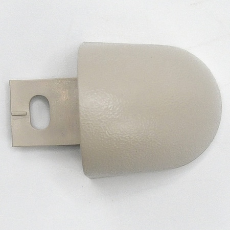 End Cap, PETG, Oyster Gray, 1 1/8 in L MPN:FR125CAP929N