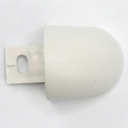 End Cap, PETG, Mission White, 1 1/8 in L MPN:FR125CAP933N