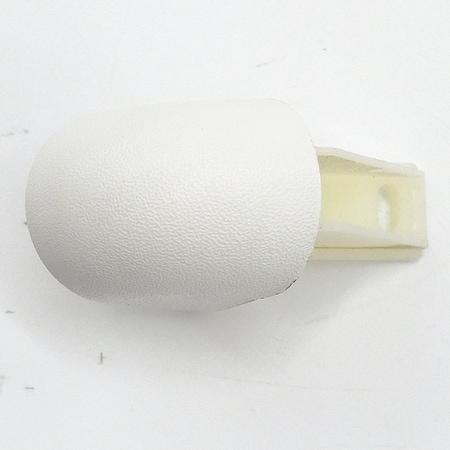 Corner, PETG, White, 1 1/8 in L, 1 1/8 in H MPN:FR125OS949N