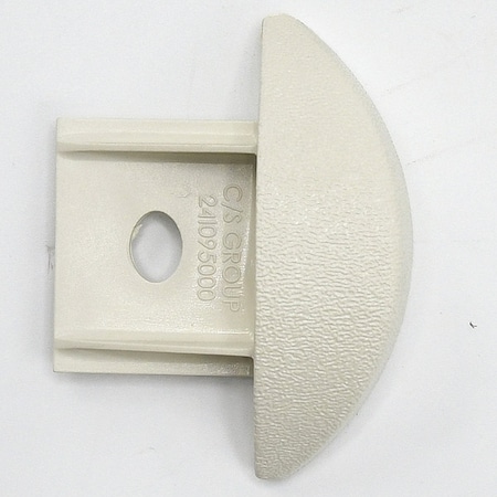 End Cap, PETG, Eggshell, 3/4 in L MPN:FR225CAP100N