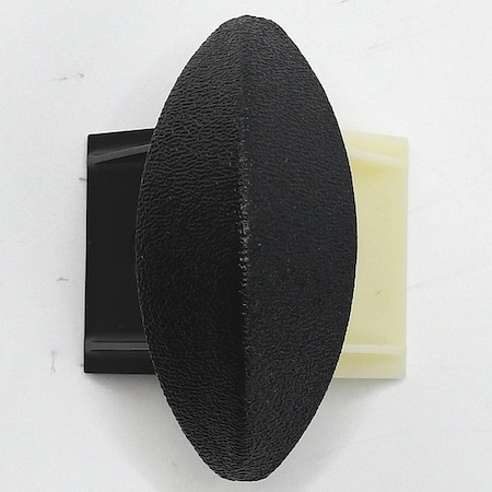 Corner, PETG, Black, 3/4 in L, 2 1/4 in H MPN:FR225OS108N
