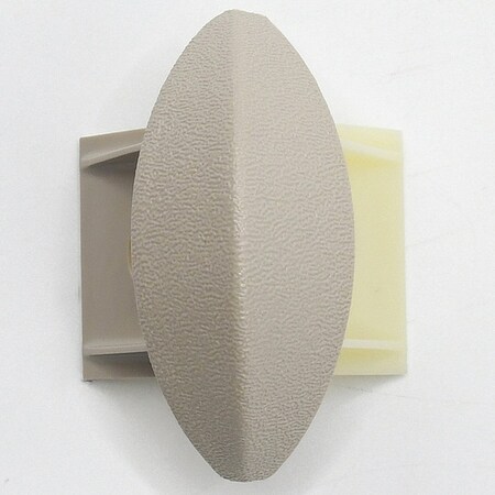 Corner, PETG, Oyster Gray, 3/4 in L MPN:FR225OS929N