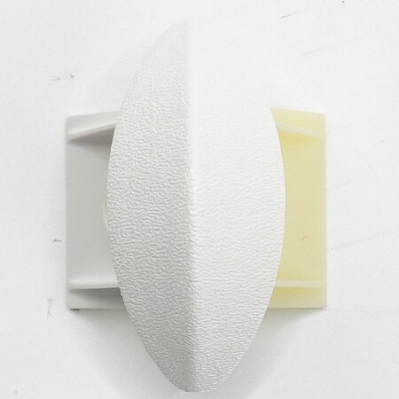 Corner, PETG, White, 3/4 in L, 2 1/4 in H MPN:FR225OS949N